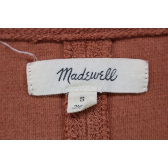 Madewell V-Neck 3/4 Puff Sleeves Cropped Top-Small-Prairie-Logenlook-Minimalist - Picture 4 of 7